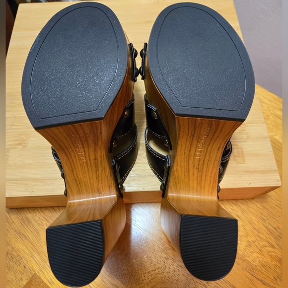 BCBGeneration Zadie Wedge Mule Black 9M - Picture 12 of 14